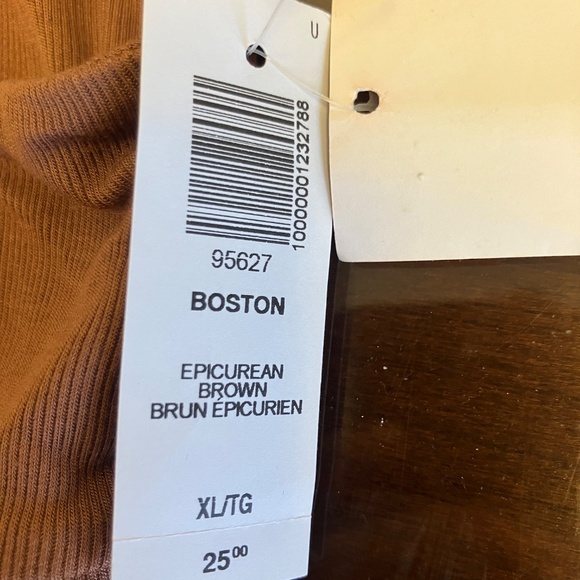 Aritzia Sundeh Brown This Strap Crop Top - Picture 3 of 3